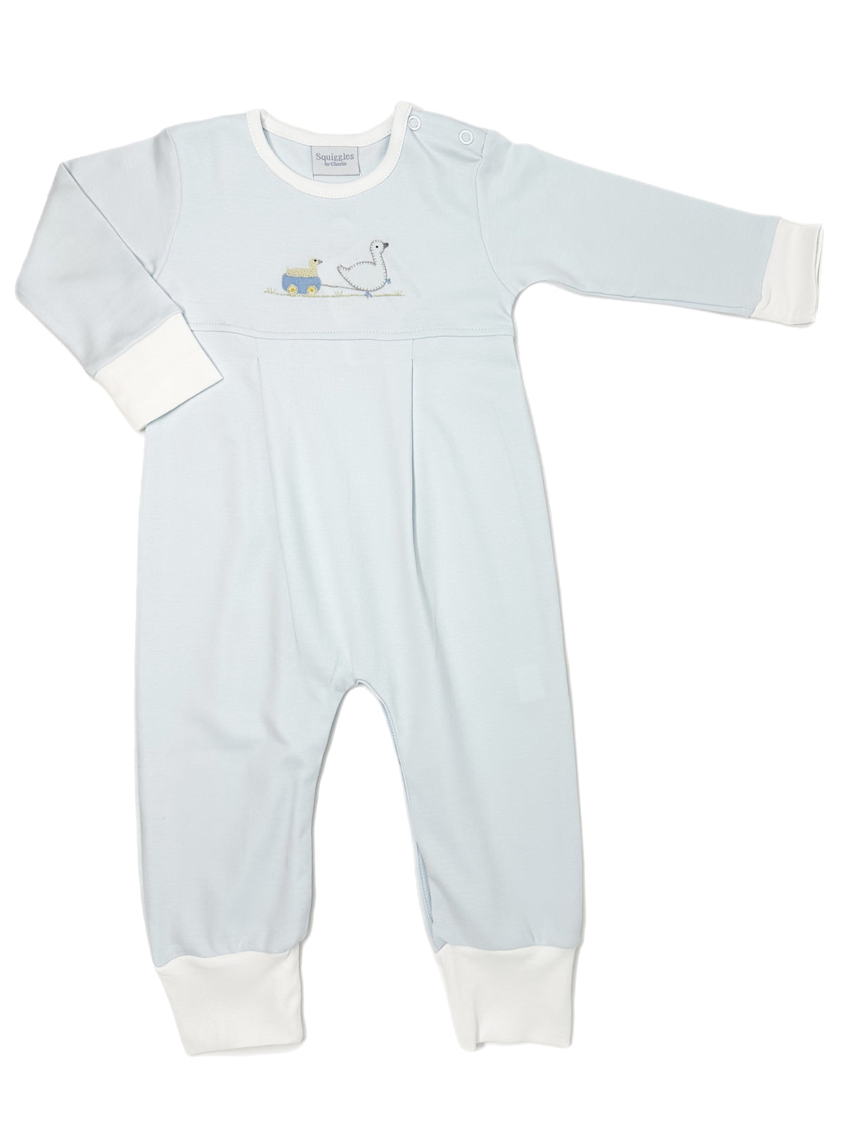 Lullaby Set Sibley Sibling Set, Blue Pinstripe 5